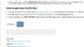 Get your ELOG key from DFO - Jobel